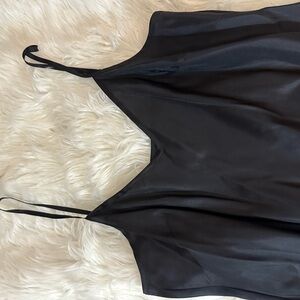 SAJA silk black dress